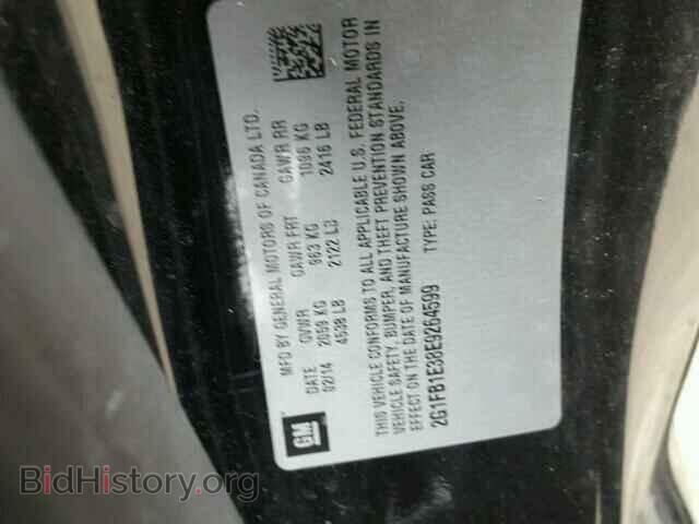 2014 CHEVROLET CAMARO - VIN: 2G1FB1E38E9264599 - Фото 10