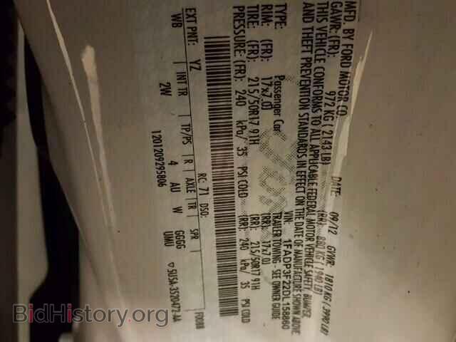 2013 FORD FOCUS - VIN: 1FADP3F22DL158860 - Photo 10