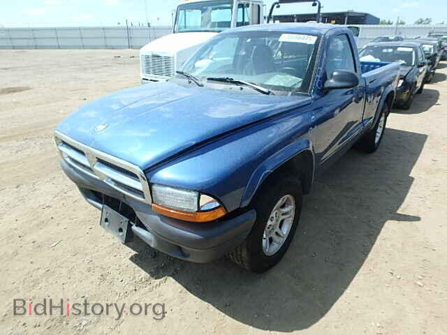 2004 DODGE DAKOTA - VIN: 1D7FL16K44S602884 - Фото 2