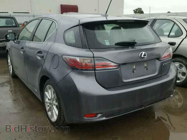 2012 LEXUS CT 200 - VIN: JTHKD5BH6C2061325 - Фото 3