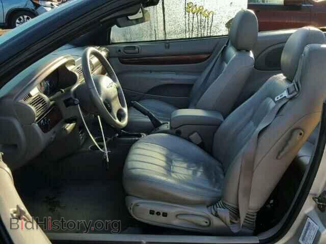 2001 CHRYSLER SEBRING - VIN: 1C3EL55U21N566465 - Фото 5