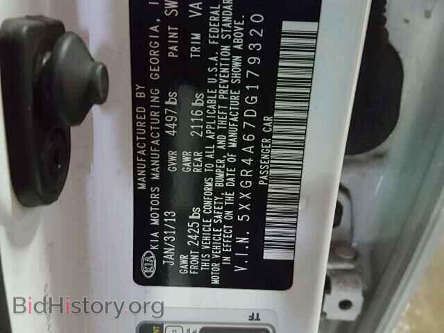 2013 KIA OPTIMA - VIN: 5XXGR4A67DG179320 - Photo 10