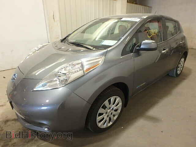 2015 NISSAN LEAF - VIN: 1N4AZ0CP3FC322647 - Фото 2