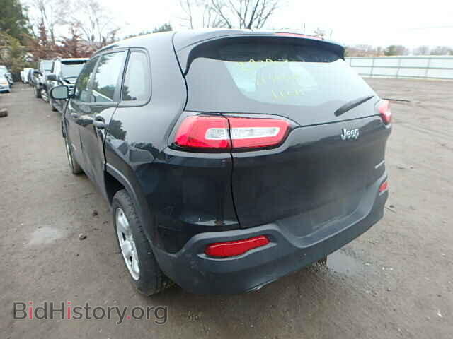 2014 JEEP CHEROKEE - VIN: 1C4PJLAB1EW188335 - Фото 3