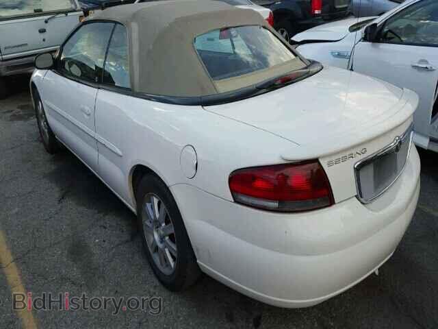 2002 CHRYSLER SEBRING - VIN: 1C3EL75R12N257272 - Фото 3
