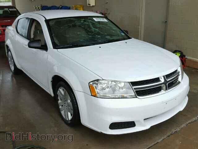 Фотография 1C3CDZAB2CN325024 - DODGE AVENGER 2012