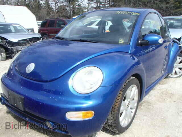 2003 VOLKSWAGEN BEETLE - VIN: 3VWCD21C63M441393 - Фото 2