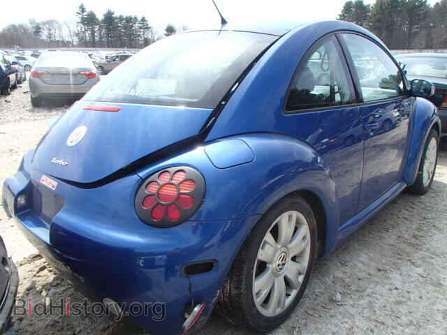 2003 VOLKSWAGEN BEETLE - VIN: 3VWCD21C63M441393 - Фото 4