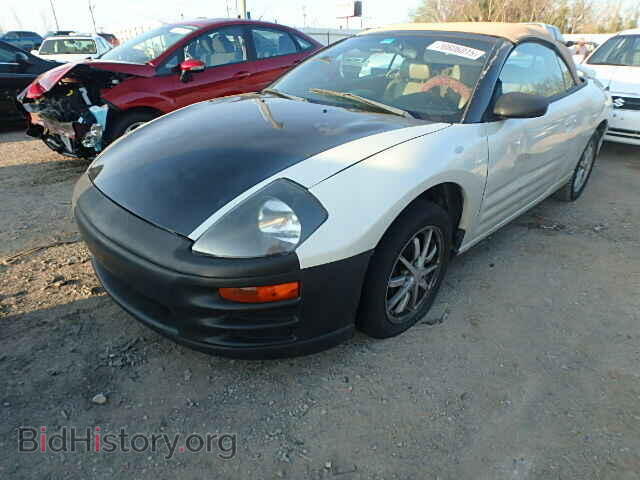 2001 MITSUBISHI ECLIPSE - VIN: 4A3AE45G21E168033 - Photo 2