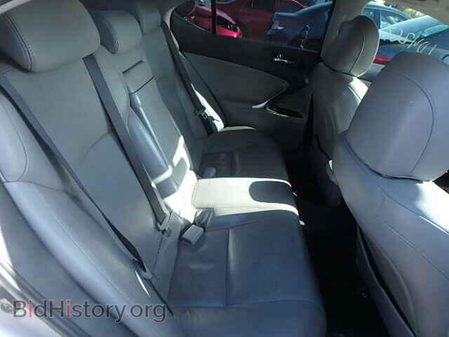 2006 LEXUS IS250 - VIN: JTHBK262765024331 - Фото 6