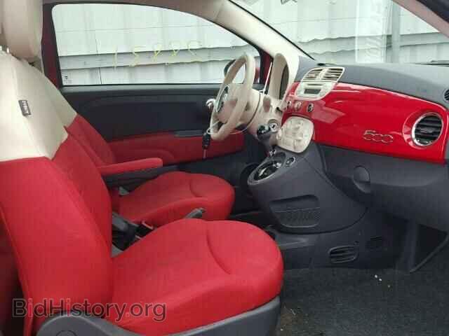 2012 FIAT 500 - VIN: 3C3CFFAR8CT120703 - Фото 5