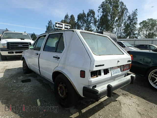 1981 VOLKSWAGEN RABBIT - VIN: 1VWGG9175BV076391 - Фото 3