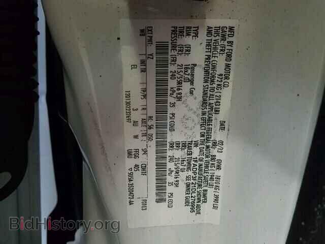 2013 FORD FOCUS - VIN: 1FADP3F21DL276995 - Photo 10