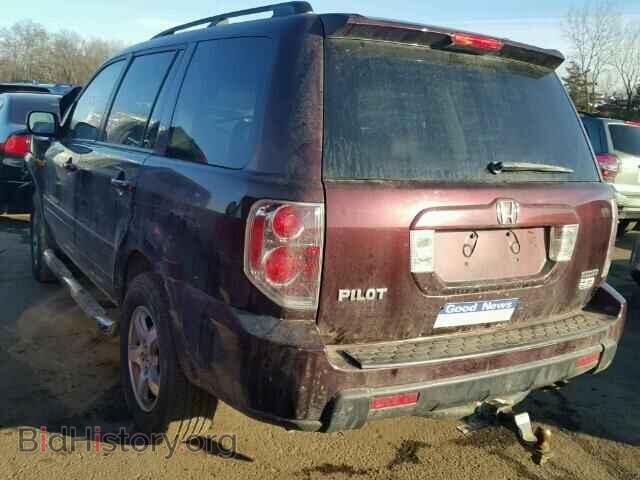 2007 HONDA PILOT - VIN: 2HKYF18697H528357 - Фото 3