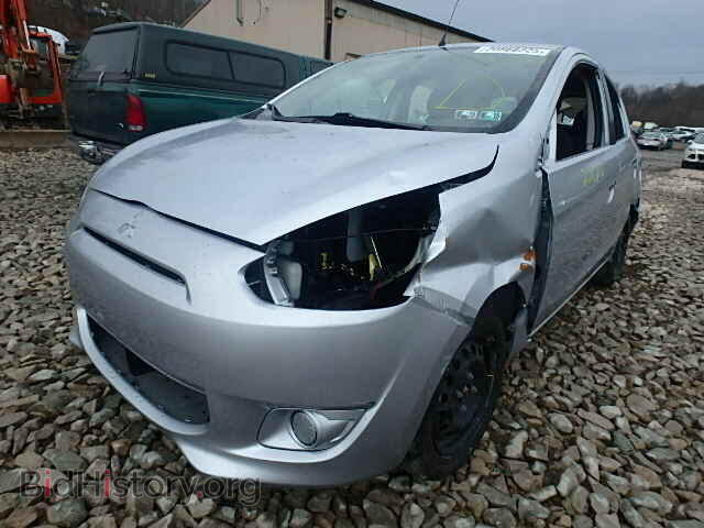 2014 MITSUBISHI MIRAGE - VIN: ML32A3HJ5EH007199 - Фото 2