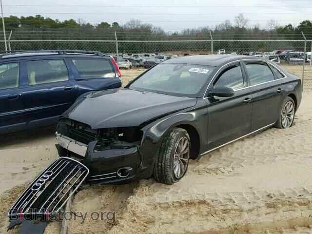 2012 AUDI A8 - VIN: WAURVAFD7CN011249 - Фото 2