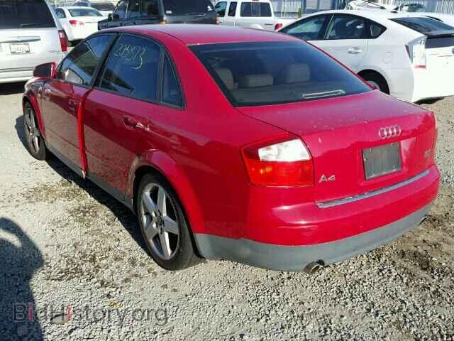 2002 AUDI A4 - VIN: WAULC68E72A257268 - Фото 3