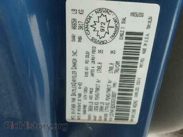 2003 DODGE RAM 1500 - VIN: 1D7HA18D63S318927 - Фото 10