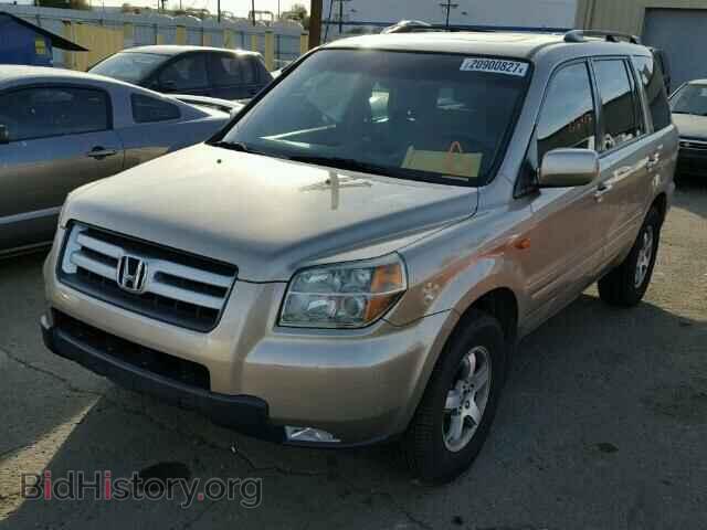 2006 HONDA PILOT - VIN: 2HKYF18636H553947 - Фото 2