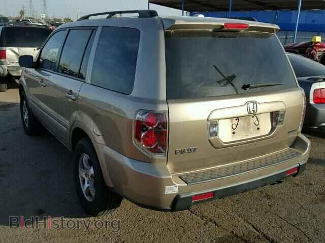 2006 HONDA PILOT - VIN: 2HKYF18636H553947 - Фото 3