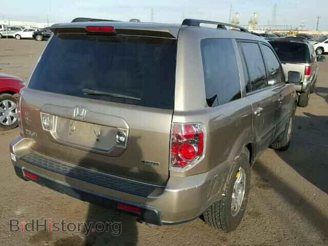 2006 HONDA PILOT - VIN: 2HKYF18636H553947 - Фото 4
