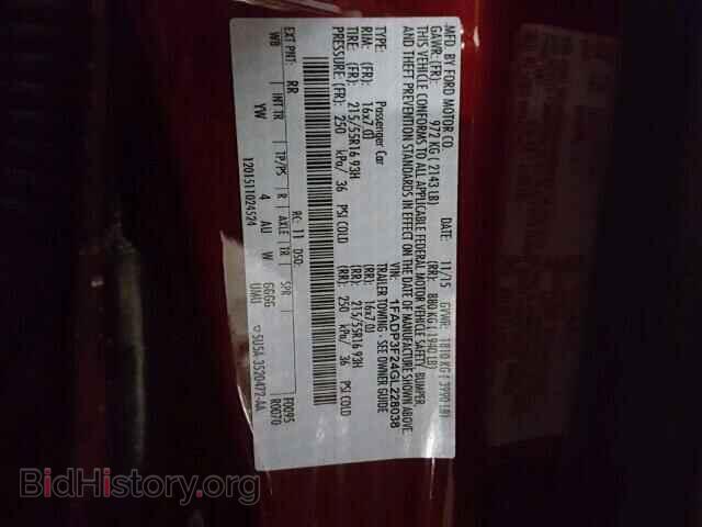 2016 FORD FOCUS - VIN: 1FADP3F24GL228038 - Photo 10