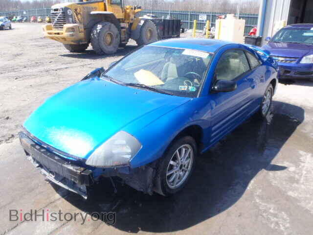 2002 MITSUBISHI ECLIPSE - VIN: 4A3AC44G82E045622 - Фото 2