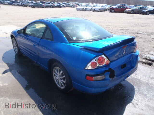2002 MITSUBISHI ECLIPSE - VIN: 4A3AC44G82E045622 - Фото 3