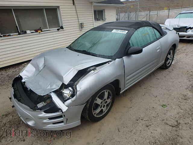 2004 MITSUBISHI ECLIPSE - VIN: 4A3AE45G74E129572 - Фото 2
