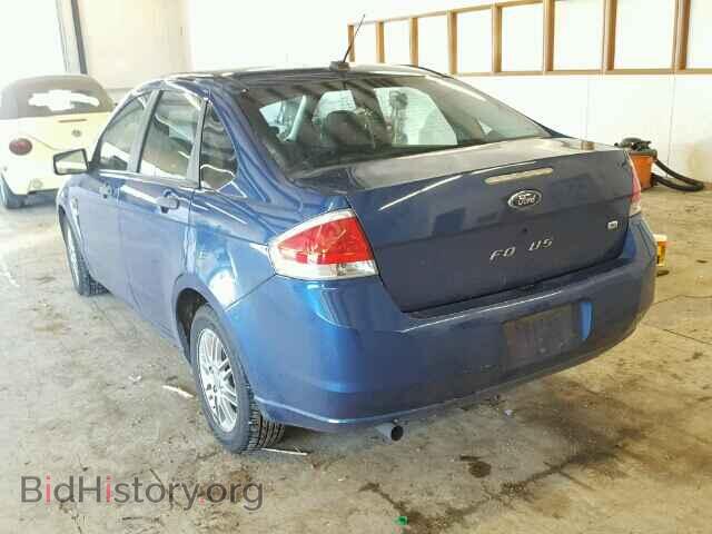 2008 FORD FOCUS - VIN: 1FAHP35N98W296204 - Фото 3
