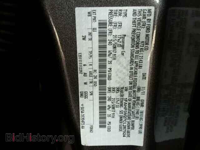 2012 FORD FOCUS - VIN: 1FAHP3M27CL287924 - Photo 10