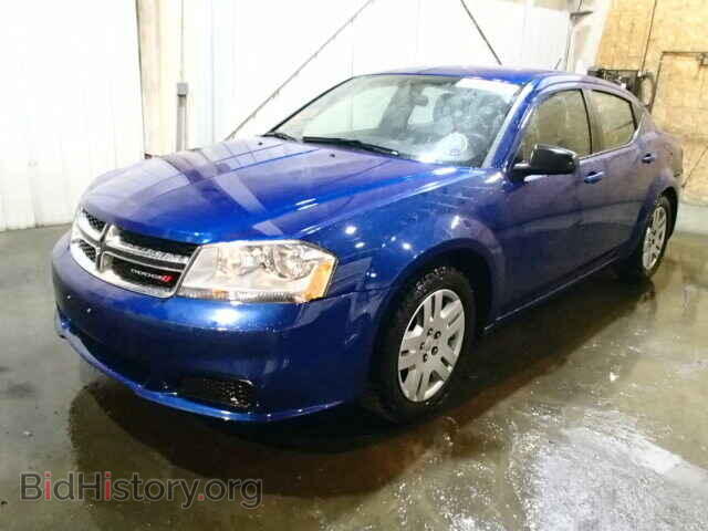 2014 DODGE AVENGER - VIN: 1C3CDZAB1EN203015 - Фото 2