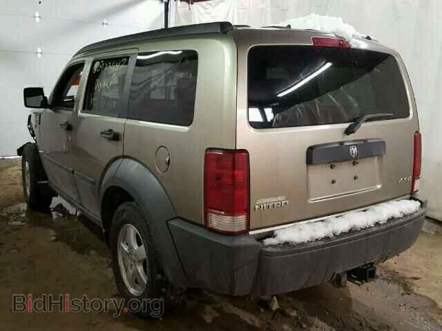 2007 DODGE NITRO - VIN: 1D8GU28K77W550177 - Photo 3