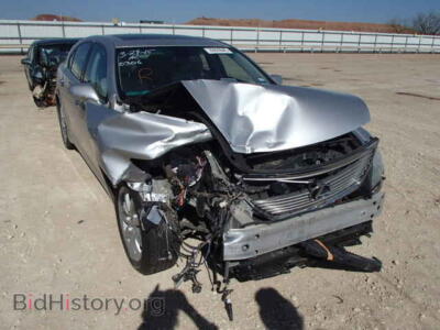 2008 Lexus LS460 LS 460, серебристый — VIN JTHBL46F385060306, Copart