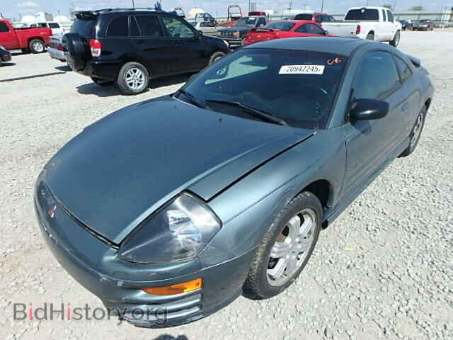 2001 MITSUBISHI ECLIPSE - VIN: 4A3AC84HX1E053820 - Photo 2