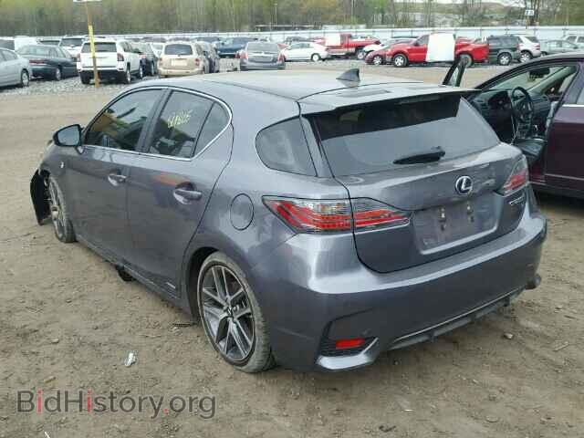 2014 LEXUS CT 200 - VIN: JTHKD5BH0E2194665 - Фото 3
