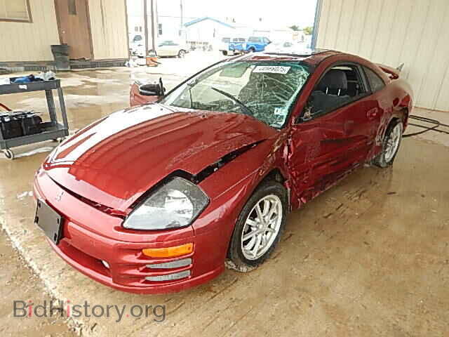 2000 MITSUBISHI ECLIPSE - VIN: 4A3AC44G0YE110343 - Фото 2