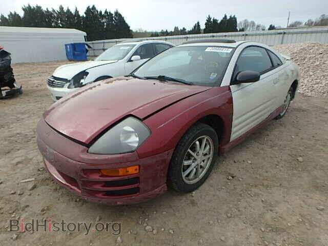2001 MITSUBISHI ECLIPSE - VIN: 4A3AC44G01E074384 - Photo 2