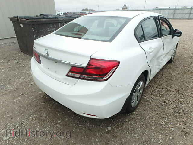 2014 HONDA CIVIC - VIN: 19XFB2F58EE030445 - Фото 4