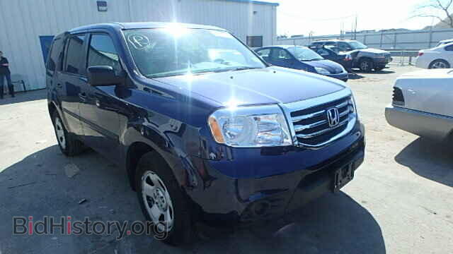 Фотография 5FNYF4H26DB075632 - HONDA PILOT 2013