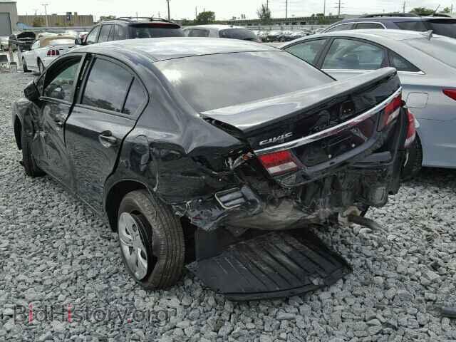 2013 HONDA CIVIC - VIN: 19XFB2F56DE069582 - Фото 3