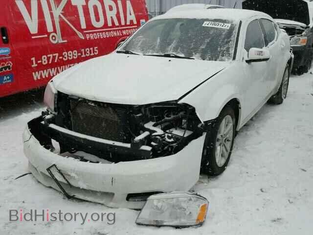 2012 DODGE AVENGER - VIN: 1C3CDZCB0CN225341 - Фото 2