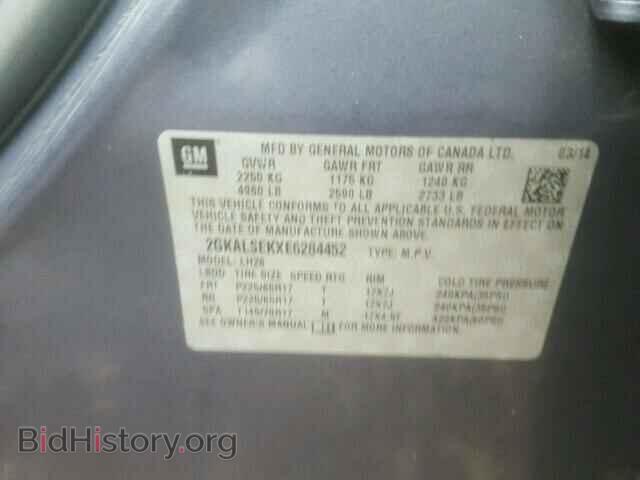 2014 GMC TERRAIN - VIN: 2GKALSEKXE6284452 - Фото 10