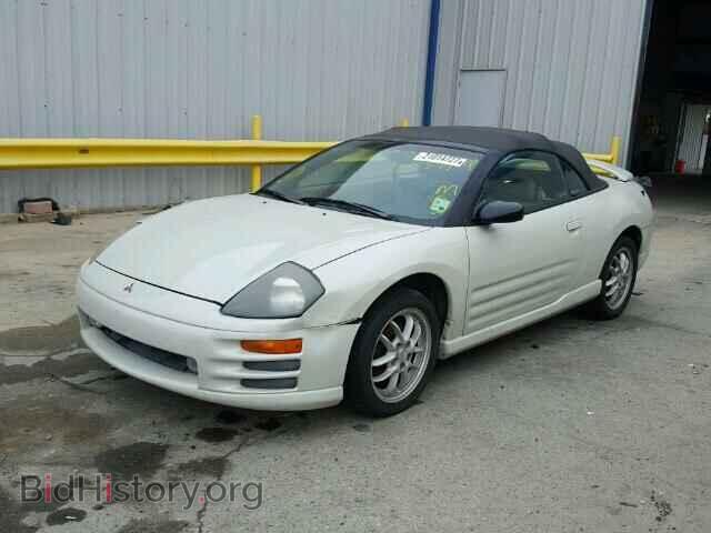 2001 MITSUBISHI ECLIPSE - VIN: 4A3AE85HX1E119615 - Фото 2
