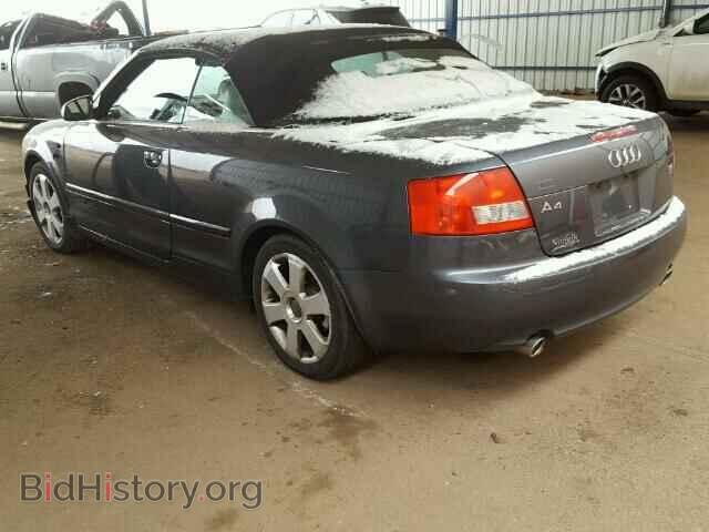 2005 AUDI A4 - VIN: WAUDT48H55K002300 - Фото 3
