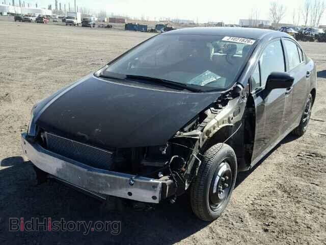 2014 HONDA CIVIC - VIN: 2HGFB2F49EH016518 - Фото 2