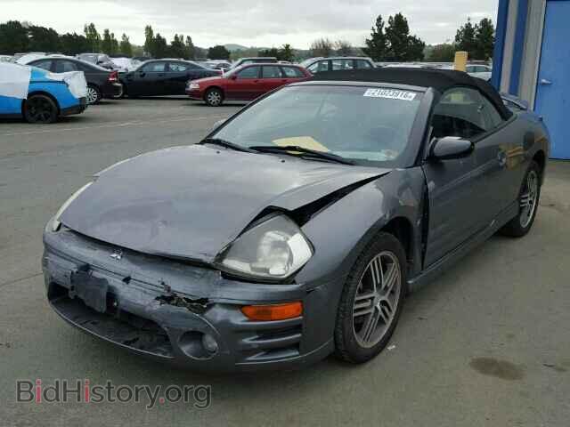 2003 MITSUBISHI ECLIPSE - VIN: 4A3AE75H33E151111 - Фото 2