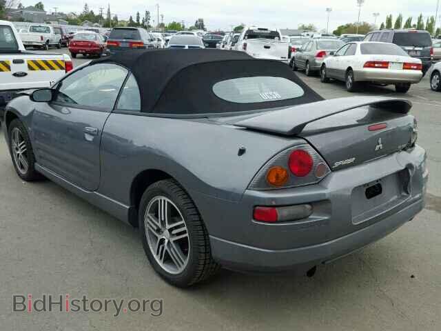 2003 MITSUBISHI ECLIPSE - VIN: 4A3AE75H33E151111 - Фото 3