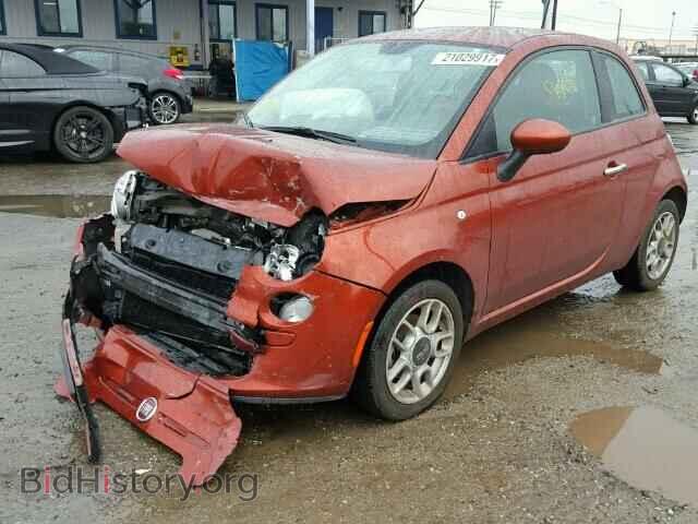 2012 FIAT 500 - VIN: 3C3CFFAR9CT288768 - Фото 2