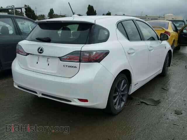 2012 LEXUS CT 200 - VIN: JTHKD5BHXC2080914 - Фото 4